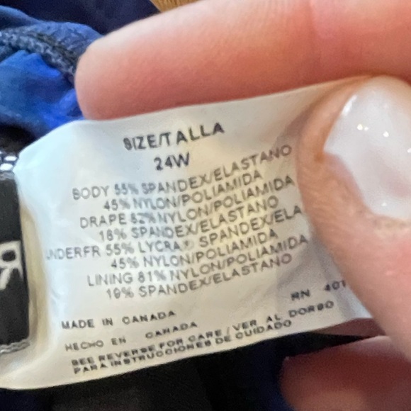 Trimshaper Swimwear Size 24 - Picture 7 of 8